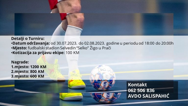 Memorijalni turnir Šefko Mutapčić Pračansko ljeto 2023