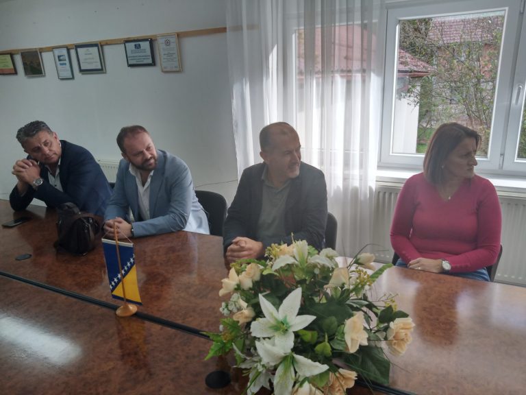 Općinu Pale FBiH danas posjetio načelnik Općine Novo Sarajevo dr. Hasan Tanović sa saradnicima