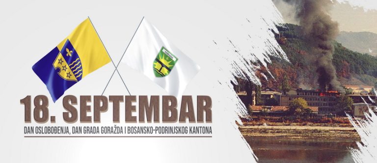 Program obilježavanja 18. septembra Dana Bosansko-podrinjskog kantona i Grada Goražda