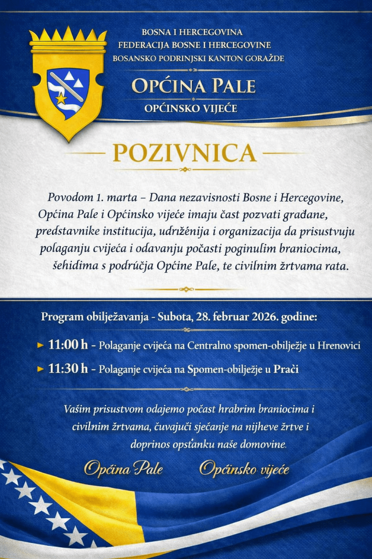 1.marta – Dana nezavisnosti Bosne i Hercegovine