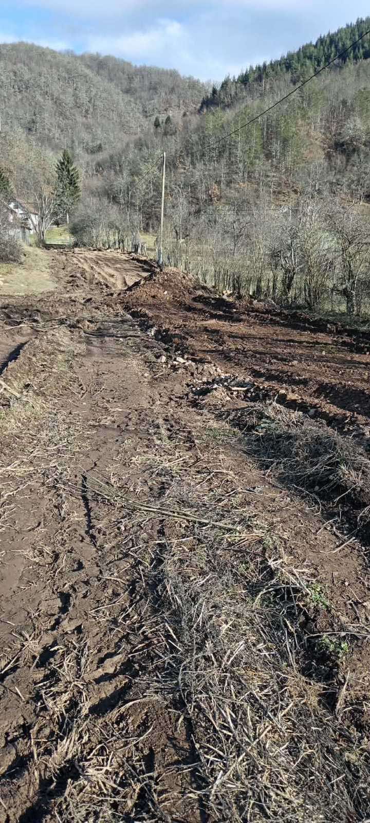 Završena prva faza radova na odvodnji oborinskih voda u naselju Voznica