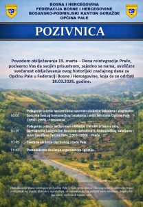 Obilježavanje 19. marta – Dana reintegracije Prače