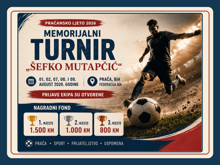 Memorijalni turnir„Šefko Mutapčić“