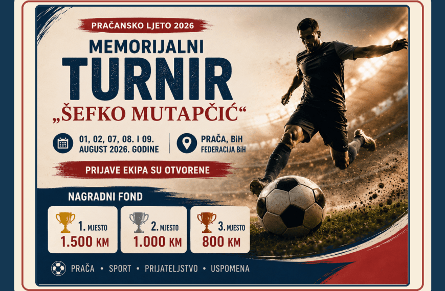 Memorijalni turnir„Šefko Mutapčić“