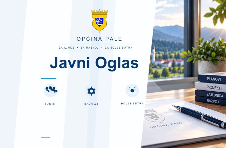 Javni Oglas za prijem namještenika u radni odnos na neodređeno vrijeme